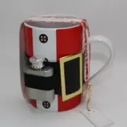 Santa Coffee Cocoa Mug and Mini Flask Gift Set Mug Shots
