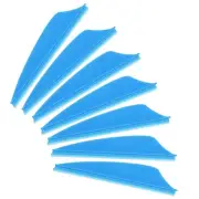 Arrows Vanes, 100 Pack 1.65 Inch Arrow Fletching Archery Shield Fletch, Blue