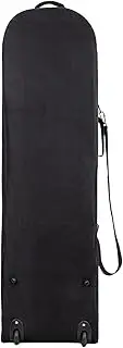 Golf Travel Bag for Airlines with Wheels Folding Heavy Duty Zipper Water Resistant Golf Club Travel Case Golf Luggage Bag