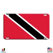 Trinidad Country Flag License Plate Home Wall Decor Novelty Aluminum Metal Sign