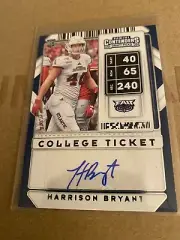 2020 panini contenders draft picks football RC Harrison Bryant Auto Browns