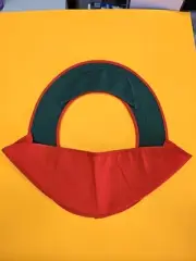 Occunomix 898 Hard Hat Sun Shade Visor & Neck Shield Hi-Vis Orange Full Brim