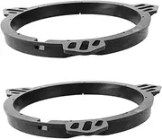 Alipis 1 Pair Car Speaker Spacer Adapter Rings for Vehicle Audio Upgrade Durable Mounting Pads for Easy Installation and DIY Speaker Modifications