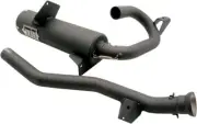 DG RCM II Sport Series Black Steel Slip-On Exhaust (051-5760)