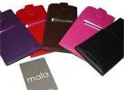 Mala Leather wide Glasses Sleeve Tab Case Specs Reading - soft nappa 5104 14