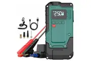 6000A Car Jump Starter Auto Air Compressor 5 in 1 Portable Power Bank Booster