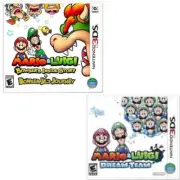 Mario & Luigi: Bowser's Inside Story+Bowser Jr.'s Journey+Dream Team 3DS Sealed