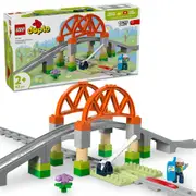 LEGO DUPLO Town Train Bridge and Tracks Expansion Set (10426)
