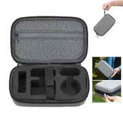 Double Zipper Storage Bag PU+EVA Portable Case for Insta360 GO 3 Camera