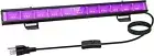 36W UV Flood Black Light Bar, LED Black Light with Switch&Plug&3.3ft Cable,