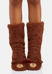 [OOOH YEAH SOCKS] Teddy Bear Crew Socks