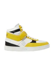 CT-03 leather sports shoes with high uppers 40 White