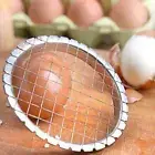 Steel Egg Chopper Vegetable Slicer Fruit Salads Cuter Cutters Potato D4S9