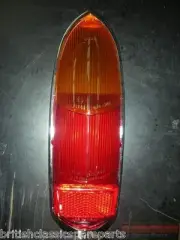 Tail Light Lens Ass - MGB, MGC, MG Midget, Austin Healey Sprite >70, Inc Gasket (for: MG)