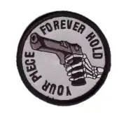 Forever Hold Your Piece Guns 2A Morale Patch for VELCRO® BRAND Hook Fastener