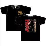 Discharge-dyed T-shirt Original Godzilla 65th Black TOHO Godzilla Store Japan