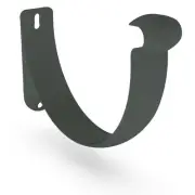 SA NEW Stratco Half Round Gutter External Cast Bracket Slate Grey