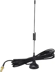 Car High Gain Antenna SMA Female Adapter with Magnetic Bracket 20cm Long UHF 400 480mhz Suitable for Multiple Walkie Talkies