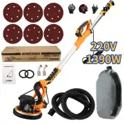 Adjust 5-Speed 220V Polishing Machine W/ 6 Sanding Discs Powerful Drywall Sander