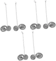 [SHERCHPRY] Memorial Photo Charms Graduation Cap Pendant Mirror Frame School Stand Decorations Graduate Memorial Photo Pendant Hat Memorial Photo Chain Wedding Fringed Alloy