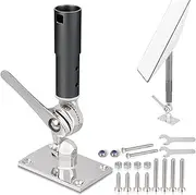 Bingfu Starlink Mount Adjustable Base Mount for Starlink V2 Satellite Dishy - Stainless Steel Antenna Mounting Kit for Marine, Boat, and Automotive Applications
