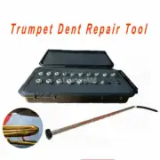Trumpet Dent Repair Tool -5 Egg Balls w/ Hard Case Free Fast Ship