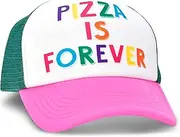 [iscream] Classic Trucker Style Adjustable Mesh Panel Baseball Chenille Applique Cap Collection