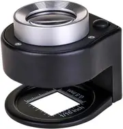 30X Handheld Microscope Magnifying Glass Loupe w/Light