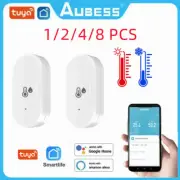Tuya ZigBee Mini Smart Temperature Humidity Sensor Smart Home for Alexa Google