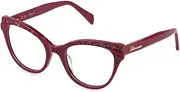 [Blumarine] VBM874S 0U17 Rosso Ciliiegia Pieno Lucido 52/20/140 Women's Glasses, 0u17 Rosso Ciliegia Pieno Lucido, 52/20/140