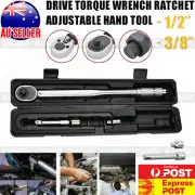 1/2" Drive Micrometer 28NM Drive Click Adjustable Torque Wrench Hand Spanner HOT