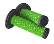 Scott Mellow Twist MX Grips Donut Neon Green Black Honda CR 125 250 500 XR