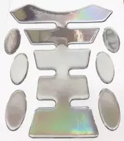 Pearlescent Resin Domed Resin Tank Pad K1 Classic Design + 6 Oval Pad Protectors