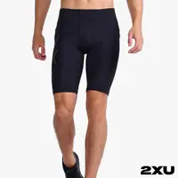 在飛比找momo購物網優惠-【2XU】男 基礎壓縮短褲(黑)