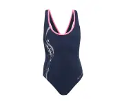 Aqua Sphere Bliss Kids Swimsuit - Navy / Grey - Blue