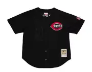 Mitchell & Ness Authentic Ken Griffey Jr Cincinnati Reds 2000 Jersey - Black