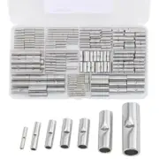 300Pcs Tinned Splices Wire Terminals Butt Splices Connectors Wire