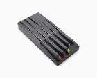Joseph Joseph Elevate Store 5-piece Knife Set with In-drawer Storage Tray - Mul