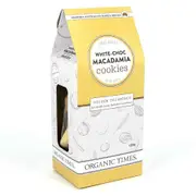 Organic Times White Chocolate Macadamia Cookies Bulk Buy