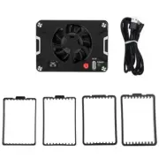 Camera Cooling Fan With Temperature Display For A7C2/A7M4/A6700/ZVE1/70D,