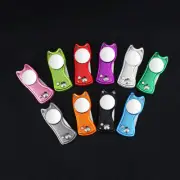 EDC Aluminum Alloy Handle Folding Golf Divot Repair Fork Divot Tool Muti-Colors