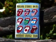 The Rolling Stones Voodoo Lounge Tour Zippo Lighter - Mick Jagger Keith Richards