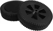 Heavy Duty Grill Replacement Wheels Large Casters for Outdoor Equipment Bbq Cart Finish Mower Dishwasher Lawnmower Hand Truck Tire Black