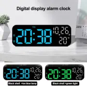 7'' Digital LED Display Bedrooms Desk Alarm Clock with Calendar Temperature Date