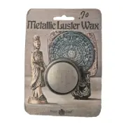 NEW Vtg 1970 Cunningham Art Prod. Royal Coat Metallic Silver Luster Wax 1 Oz.