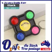 24pcs Mini Memory Game Keychain Fidget Bulk Buy FREE SHIPPING OVER $200 AU STOCK