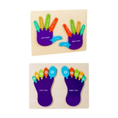 Handheld 3-D Puzzle Toy Shape Color Matching Toy Brain Game Primary Child Favor