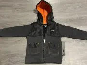 DKNY 24 Months Full Zip Logo Jacket Hooded NWT