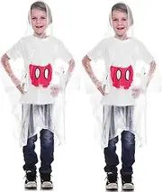 [Disney] Mickey & Minnie Parts Rain Poncho (Youth 2-Pack Mickey)