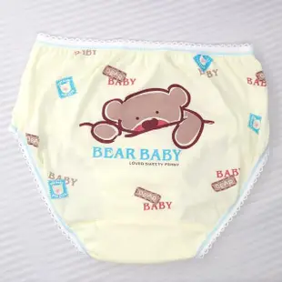 【SHIANEY 席艾妮】6件組 台灣製 可愛小熊 女童棉質內褲